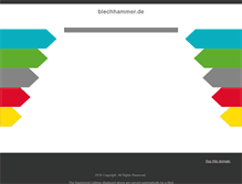 Tablet Screenshot of blechhammer.de